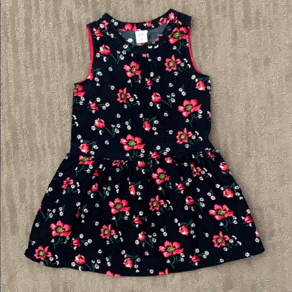 GAP toddler girl floral dress with tags 3T